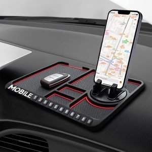Tapis antidérapant multi-usages en silicone – Adhérence puissante et repositionnable