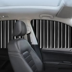 Rideaux Pare-Soleil Magnétiques 4 pcs – Protection UV pour Vitres Latérales